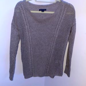 Sweater with details, warm, beige